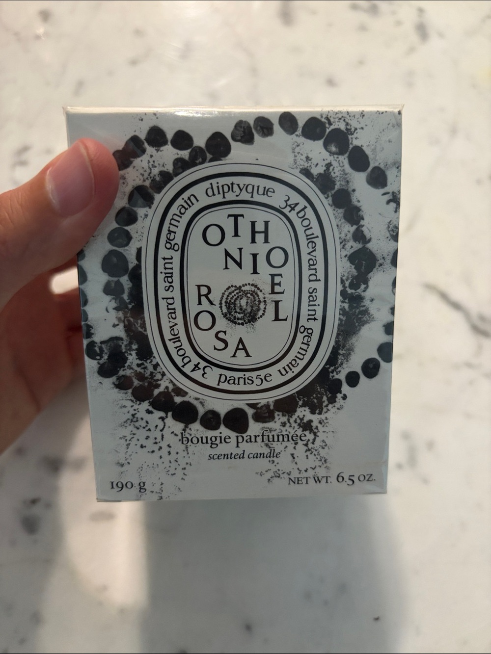 diptyque Othoniel Rosa Scented Candle — new in box RARE